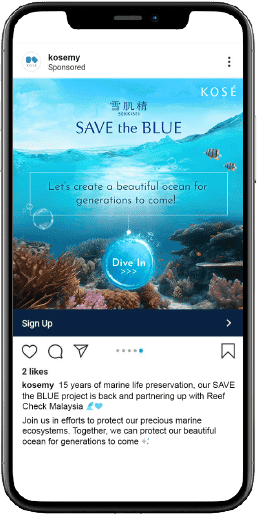 KOSE Save the Blue