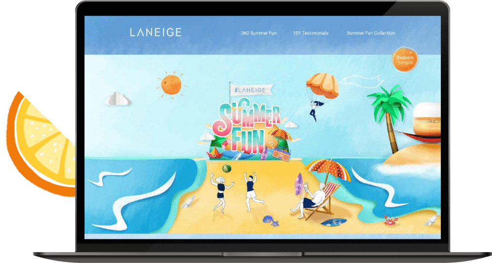 LANEIGE Summer Fun Campaign