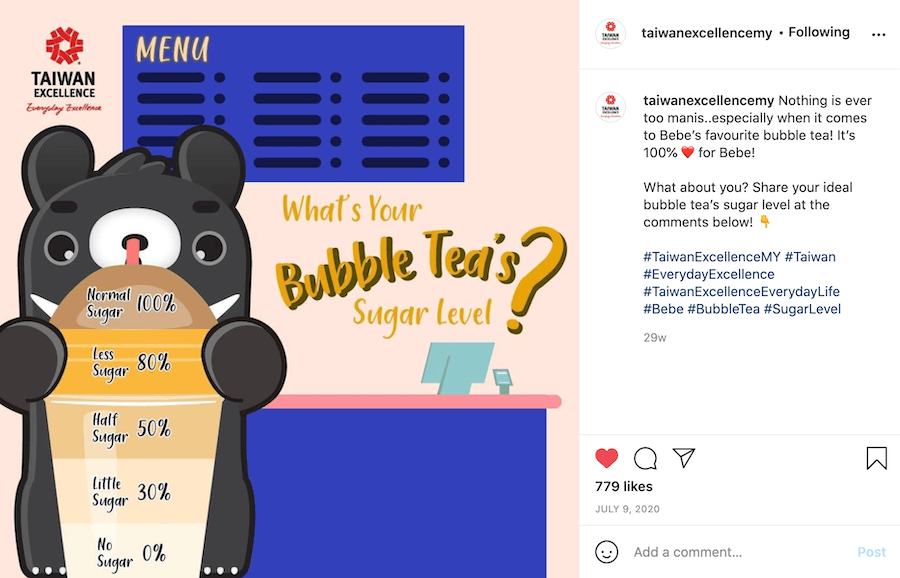 Taiwan Excellence Instagram Posts