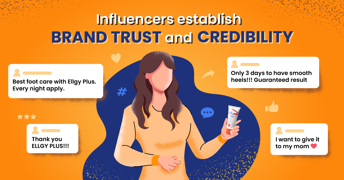 Influencers Establish Brand Trust and Credibility