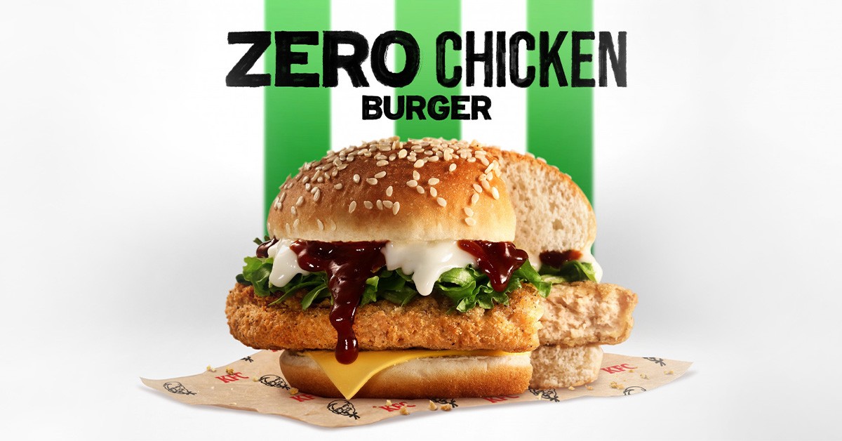 KFC Zero Chicken Burger