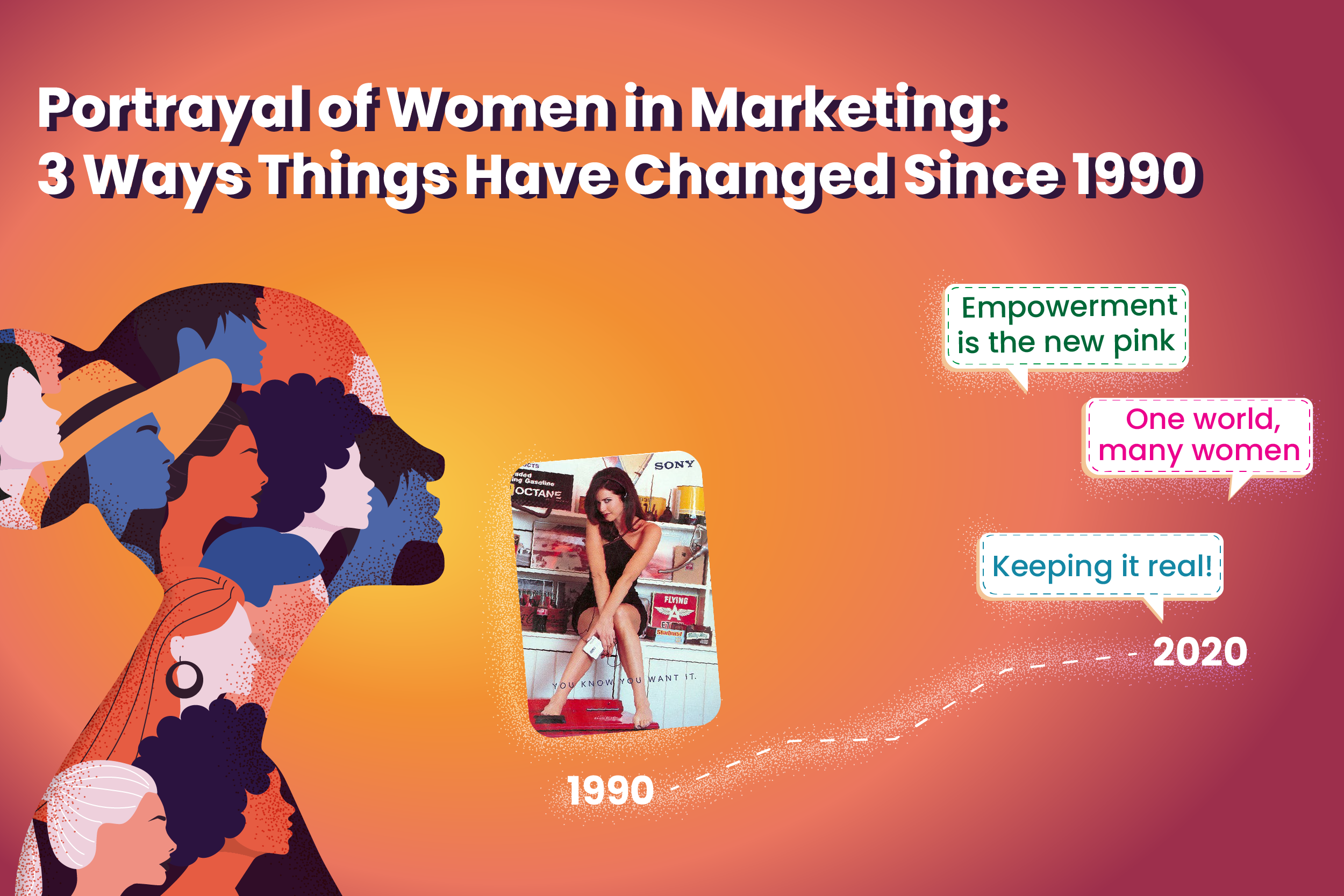 Portrayal of Women in Marketing: 3 Ways Things Have Changed Since 1990